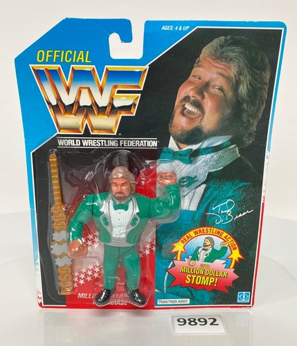 WWF wwe Vintage Wrestler Blue Card Million Dollar ...