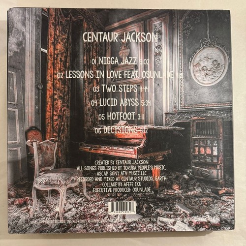 CENTAUR JACKSON - NIGGA JAZZ - VINYL-LP SILBER LIMITIERTE AUSGABE - SEHR GUTER ZUSTAND + - Z - Bild 2 von 2