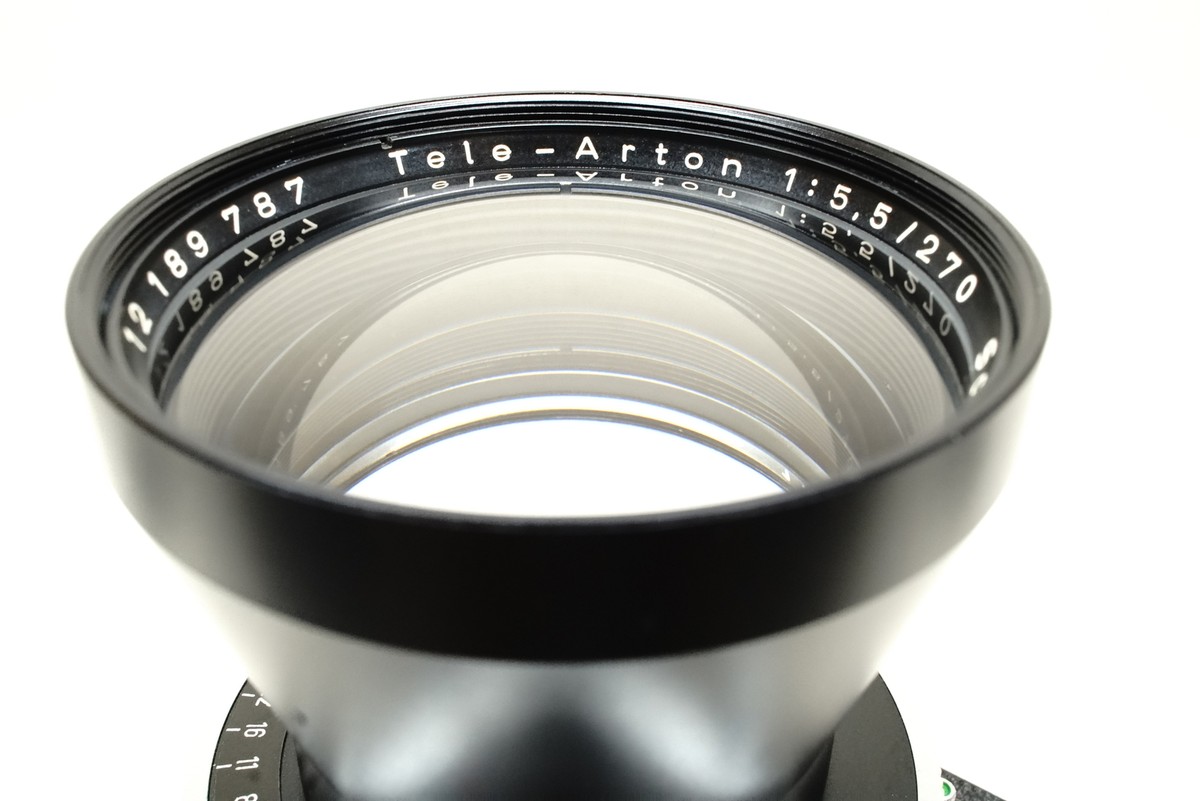 その他 Schneider Tele-Arton 270mm f5.5 MINT] Schneider Tele-Arton 270mm f5.5 f/5.5 Large Format