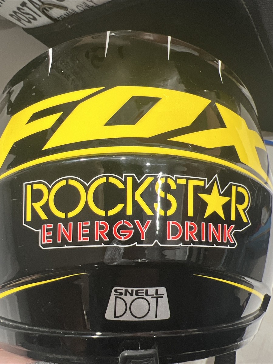 RARE Adult XS FOX V1 Rockstar Energy Drink Goggles MX