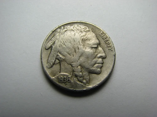 1936-S Buffalo Nickel Very Fine