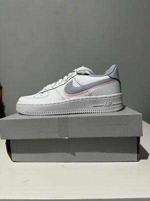 Nike Air Force Low Double Swoosh Light Armory Blue SIZE 4UK