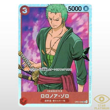 Roronoa Zoro OP01-025 Prices | One Piece Japanese Romance Dawn