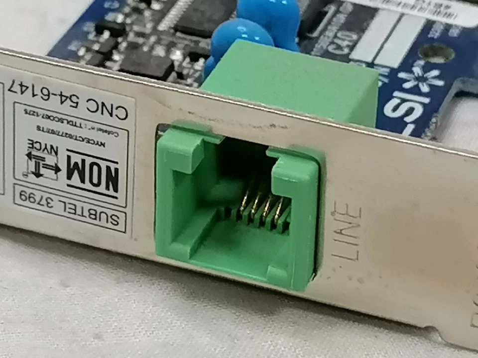 4 LSI Concorde D-1156E 56k PCIe 1x Fax Modem Cards - Image 3 of 4