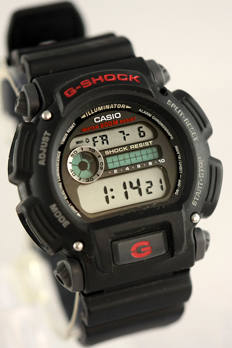 Casio DW-9052-1V Mens G-Shock Chronograph Watch 200M WR Casio DW-9052-1V Mens G-Shock Chronograph Watch 200M WR