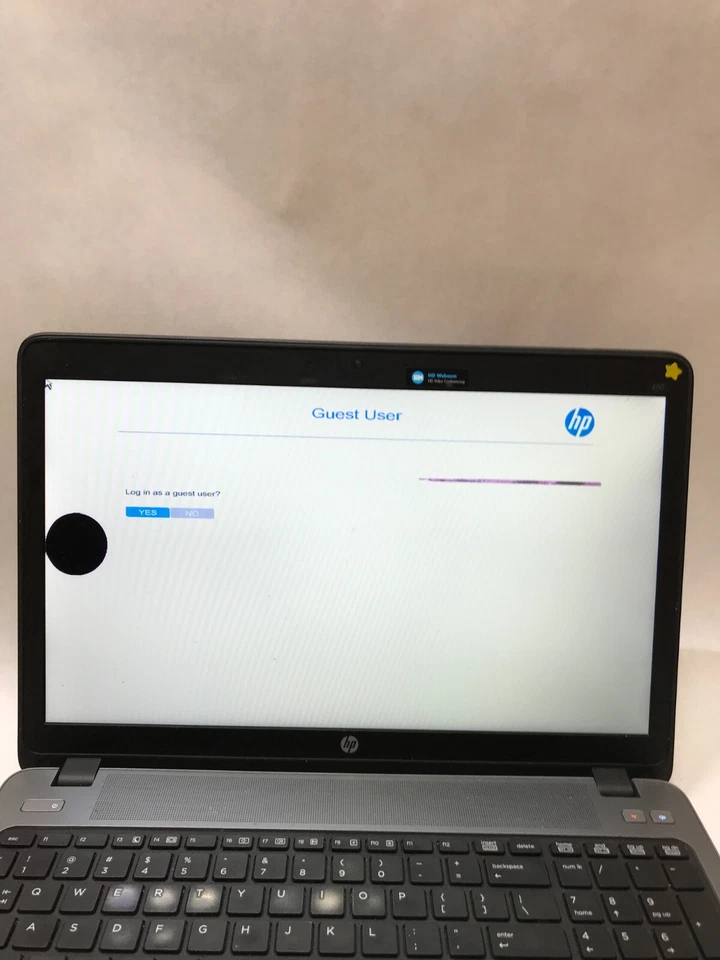 HP ProBook 450 G1 15" Intel Core i3 4GB RAM NO HDD For Parts BIOS LOCK AS IS -DW - Image 2 of 4