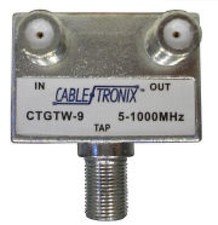 9dB 9 dB DIRECTIONAL COUPLER WALL PLATE TAP SPLITTER CABLETRONIX CTGTW-9 NEW