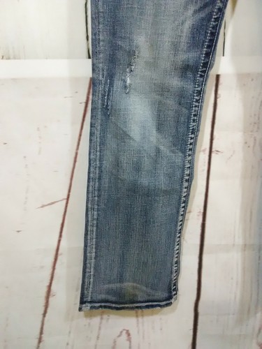Miss Me Jeans Womens 32 Bootcut Aztec Studded Rhinestones Distressed Western - Picture 5 of 9