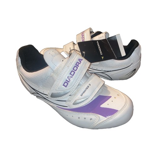 Chaussures VTT Vintage Diadora - EU44/US10 - Noir - Occasion - Look Rétro