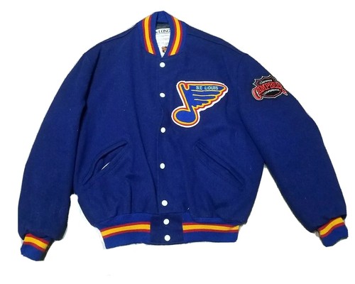 Vintage St Louis Blues NHL Bomber 