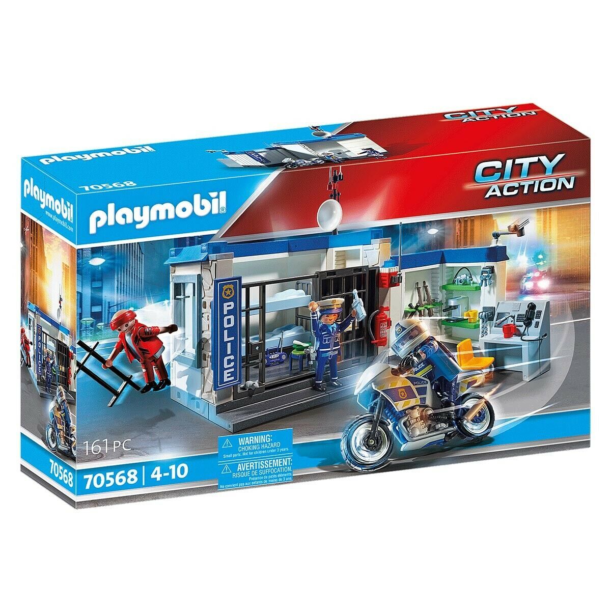 Playmobil 70568 City Action - Police Prison Escape Playset!! | eBay
