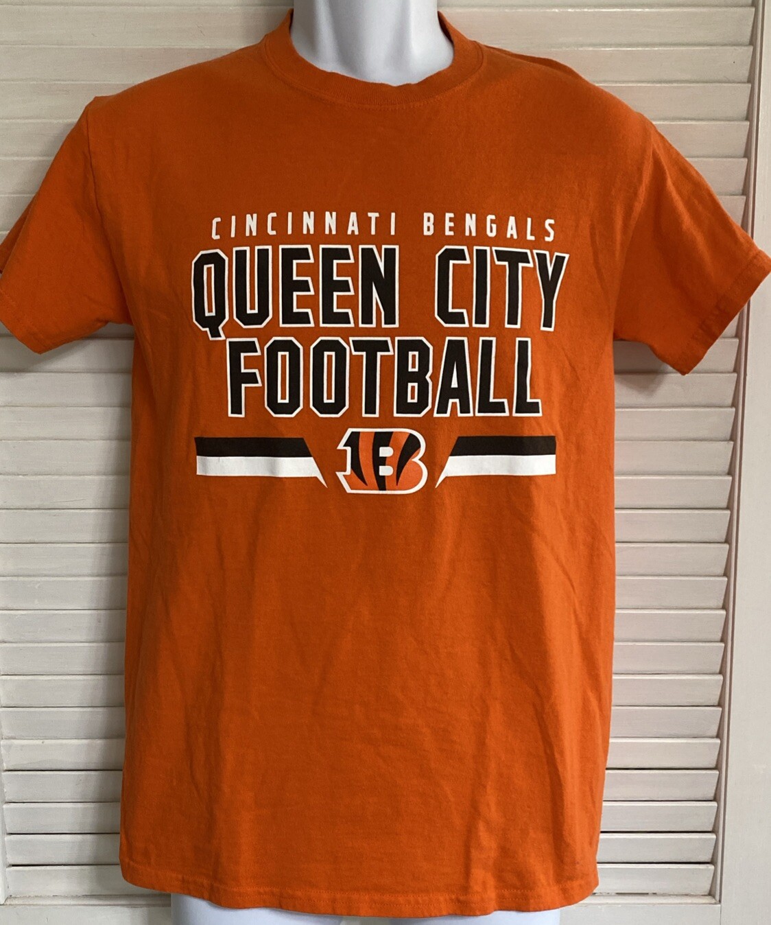 Men's NFL Cincinnati Bengals T-Shirt, Small, Cotton