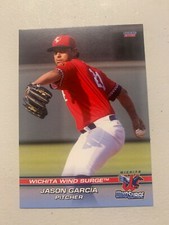 Jason Garcia Card 2021 Wichita Wind Surge Team Card