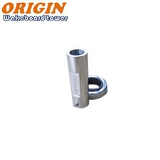 Wakeboard Tower Flagge Halter Silber Eloxiert Für 2 ", 5.7cm, 6cm, 6.3cm Tuben