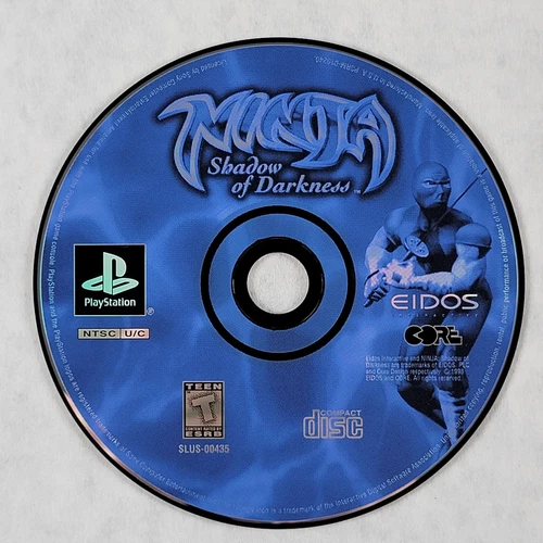 Ninja Shadow of Darkness - Loose Sony PS1 Playstation 1 Disc