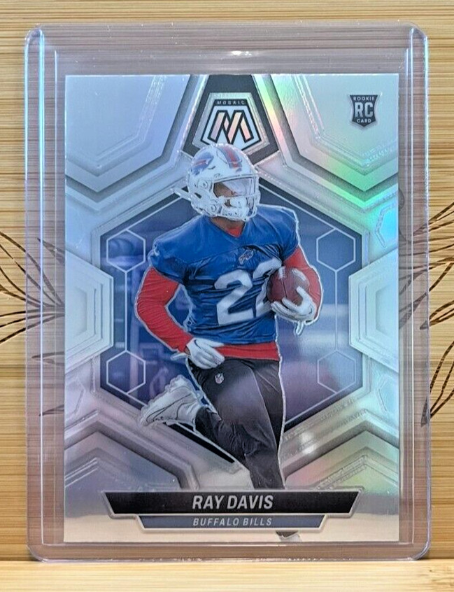 Ray Davis - 2024 Panini Mosaic - SILVER PRIZM Rookie - Card #387 (RC)