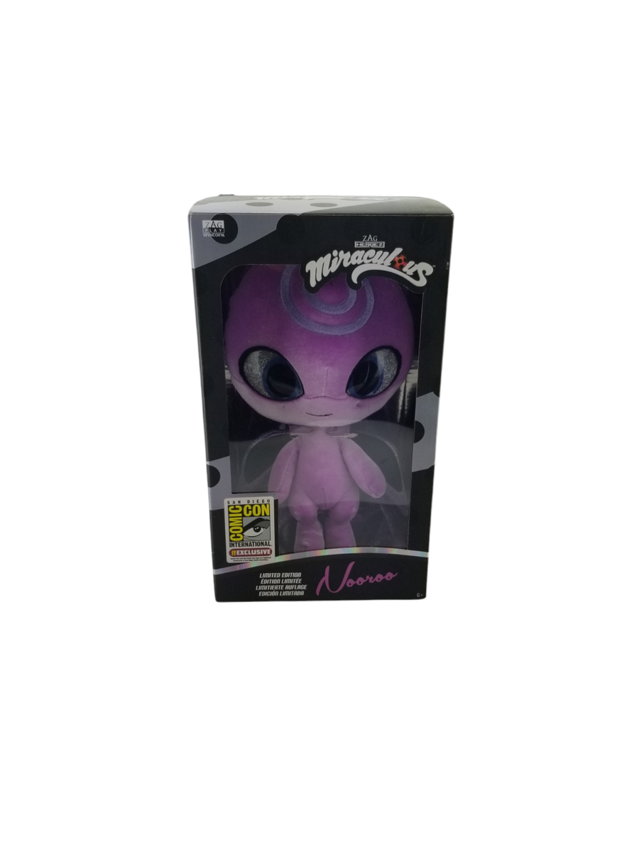 パープル猫専用　オーダー作品　アルティメットツノガエル等５点 Miraculous Ladybug 10″ Deluxe Kwami Plush Nooroo Limited Edition