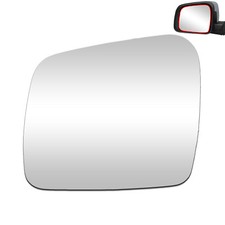 Mirror Glass For 11-20 Jeep Grand Cherokee Driver Left Side LH Flat Replace 4343