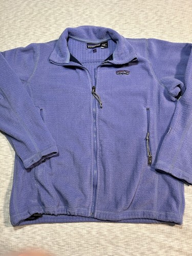 Patagonia Women’s M Medium USA Made R Full Zip Purple Jacket Polartec Vintage