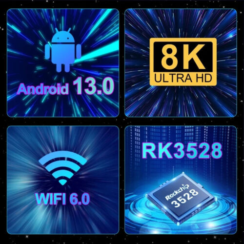 G96 Max Android 13 TV Box | 4GB + 32GB Dual WiFi BT 5.0 | Wi-Fi 6 Wysyłka z 🇩🇪 - Zdjęcie 3 z 5