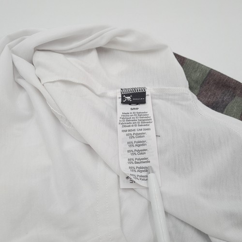 Oakley Men Tee T Shirt White Camouflage Cotton Lv8 Size S - Picture 6 of 8