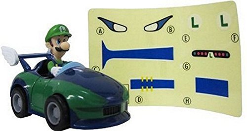 Mario Kart Racing Collection Ver. 3 Pull Back Cars with Stickers ~2.5