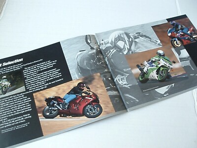 1995 Kawasaki Ninja ZX 6R & ZX 9R Motorcycle Sales Brochure 3 Page