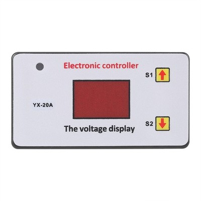 1pc Low Voltage Automatically Charging Controller For 12V Storage Lithium Ba SET