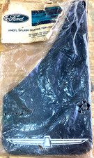 Vintage Ford Thunderbird Splash Guards Mud Flaps E3s216a550-a Black Oem Ford Two Vintage Ford Thunderbird Splash Guards Mud Flaps E3s216a550-a Black Oem Ford Two