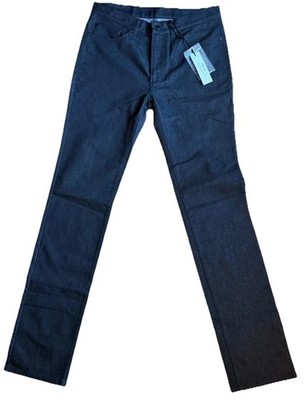 Versace Collection Jeans Mens 32 Black Deadstock NWT Medusa Luxury Denim