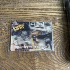1998 Topps Golden Greats Jerry West Lakers BASKETBALL Card Dealer Promo