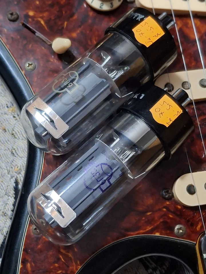 6L6 / 5881 MATCHED PAIR RUSSIAN RELEKTOR - image 2 of 4