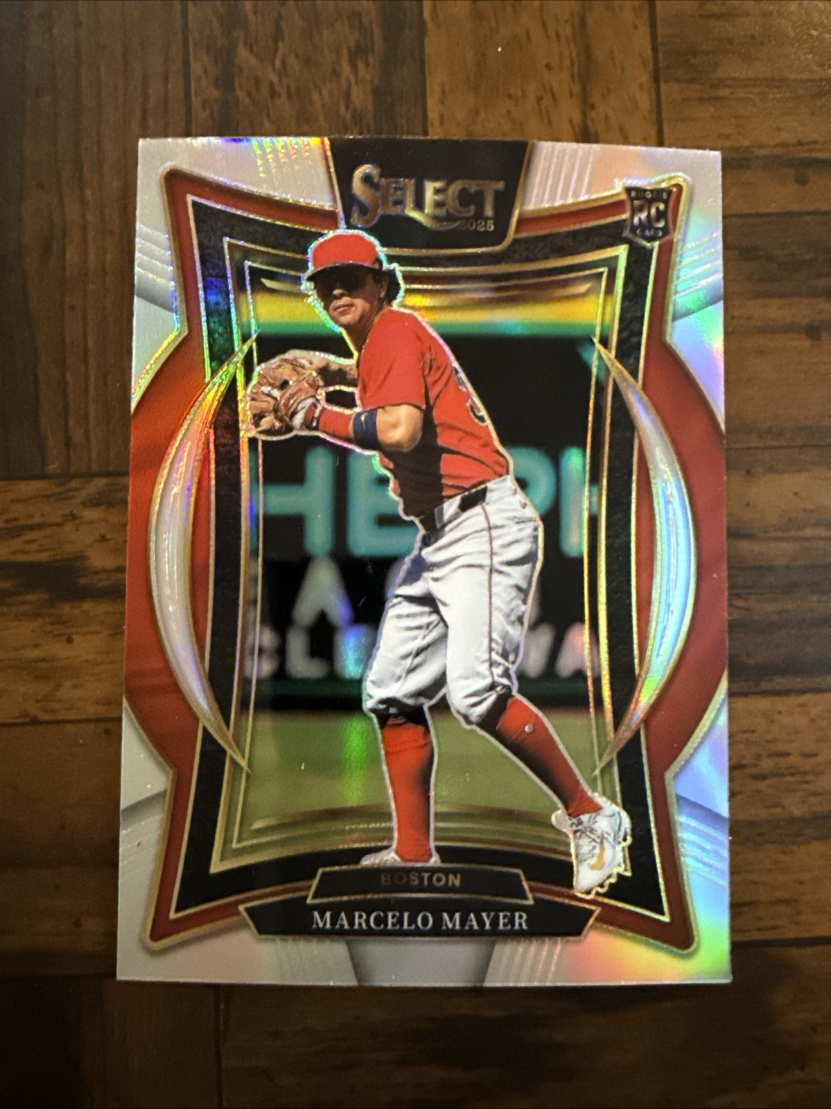 2025 Marcelo Mayer Panini Select Baseball Concourse #31 Silver Prizm Red Sox RC