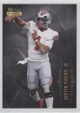 2021 Wild Card MATTE Silver Justin Fields #MBC-2 Rookie RC 10qk. rookie card picture