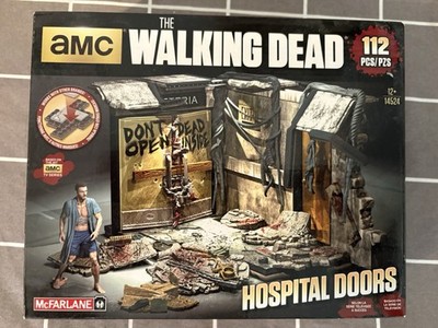 McFarlane The Walking Dead Hospital Doors Building Set - 112 Pieces 