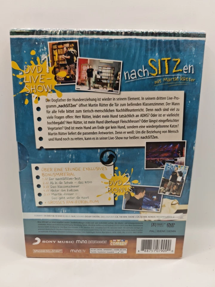 Martin Rütter - nachSITZen [2 DVDs] | DVD | Zustand NEU Sealed ! - Bild 2 von 2