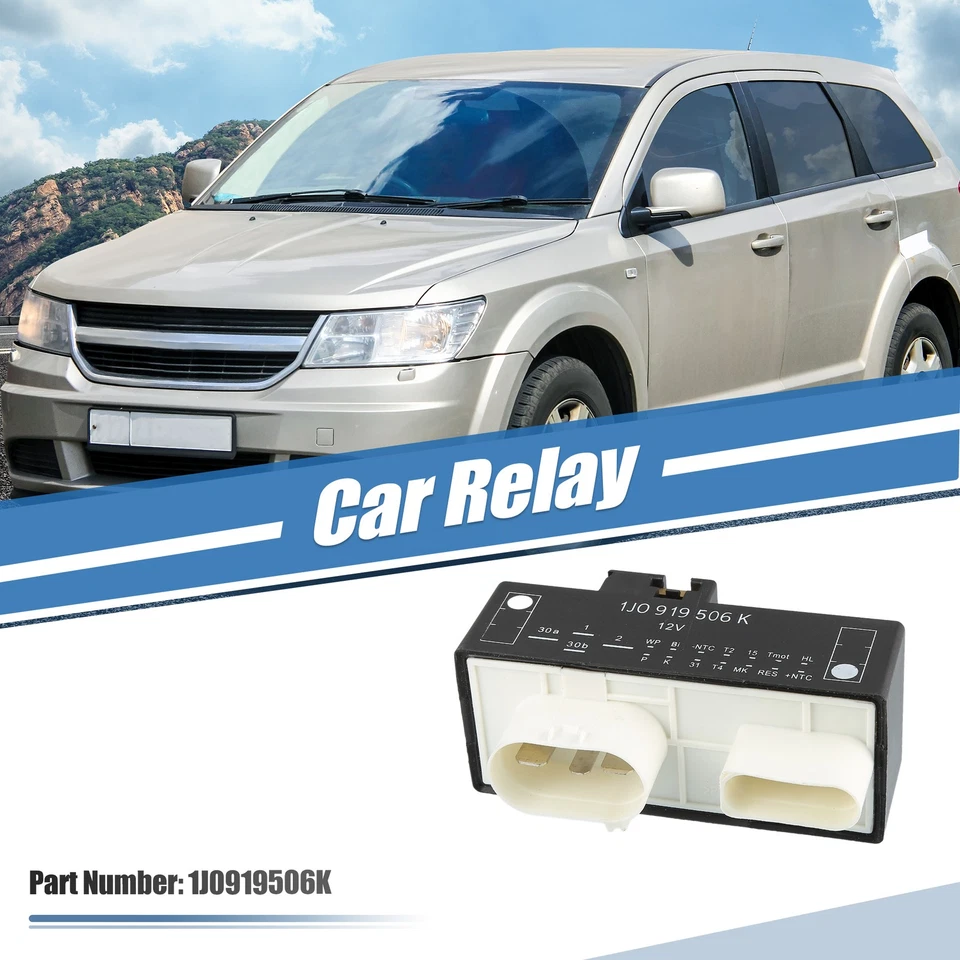 Relé solenoide 18 pines n.º 1J0919506K DC 12V 40A relé de arranque para Audi TT 00-06 Foto 3 de 4