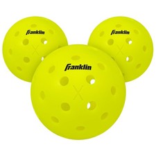 Franklin Sports X 40 Outdoor Pickleballs Official Ball of USA Pickleball APP