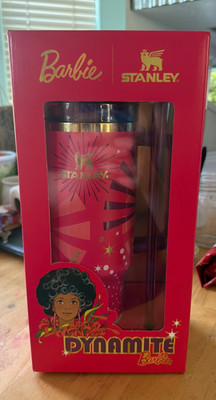 40oz Dynamite Barbie Stanley Tumbler, brand new in box.