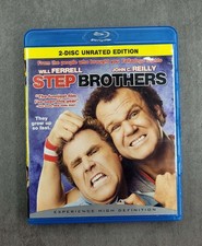 Step Brothers 2-Disc Unrated Edition  Blu-ray DVDs