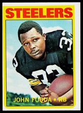 John Fuqua, 1972 Topps, #77, Pittsburgh Steelers,