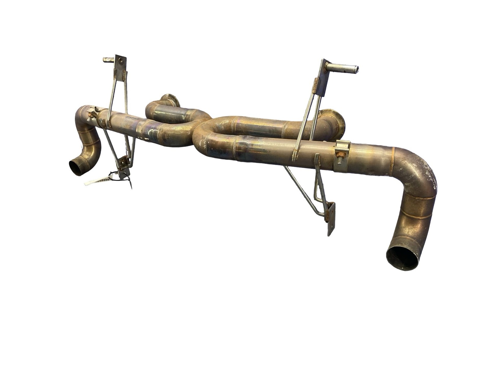 2011-2015 AUDI R8 AWD 4.2L REAR TITANIUM EXHAUST MUFFLER PIPE