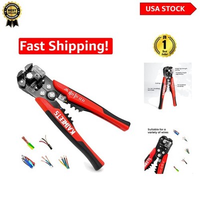 Heavy Duty Self-Adjusting Wire Stripper - Ideal for Electrical Tasks at Home