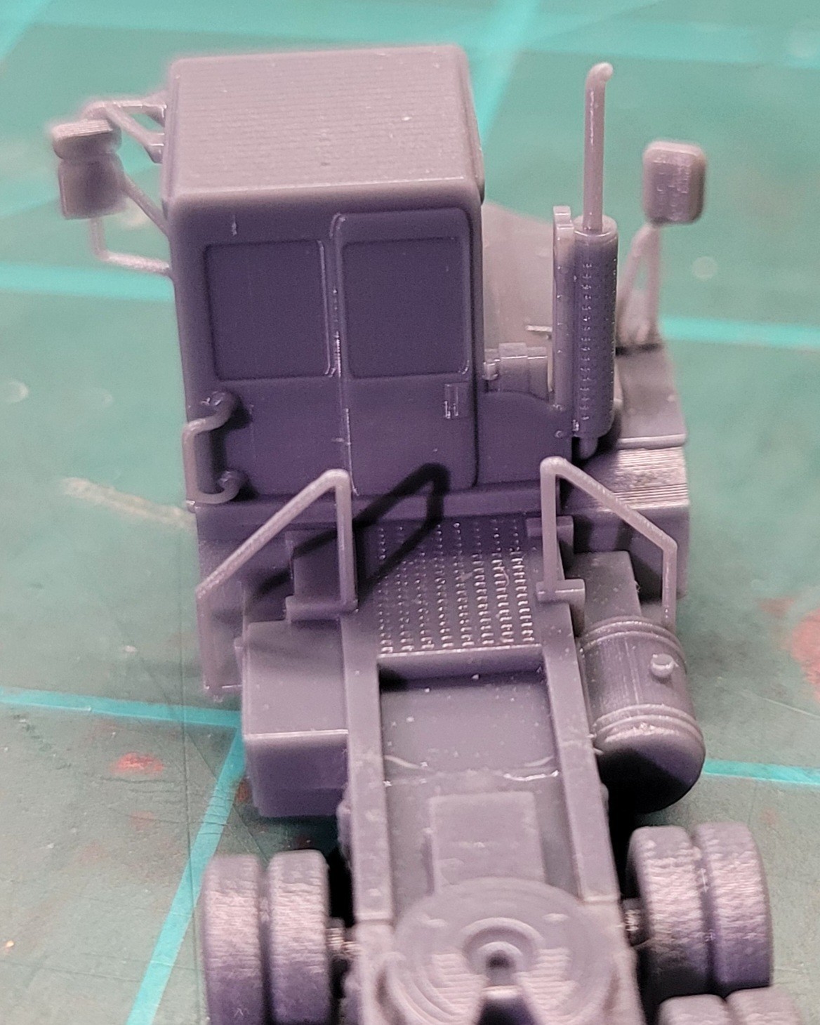 N Scale Semi Trailer Yard Mule 4 Pack - MODULAR DESIGN! READ DESCRIPTION!-image