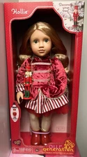 Our Generation Hollie Limited-Edition 18" Holiday Collectible Doll FREE S&H