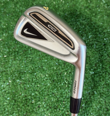 #ad #ad Nike CCI Forged Yellow #4 Iron RH with Dynamic Gold S200 Stiff Flex Steel Shaft $59.99
