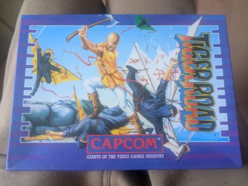 Tiger Road Capcom Atari St Complete With Instructions