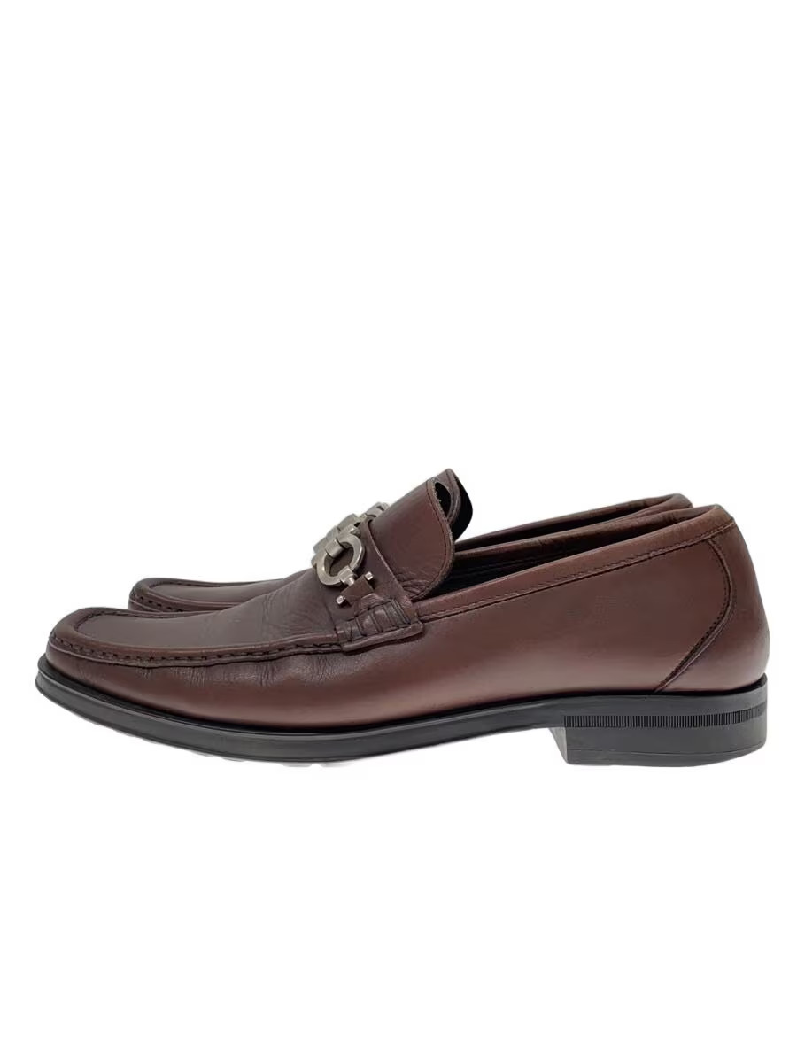 Salvatore Ferragamo Loafers UR91308 UK7.5 US8.5 Brown