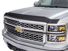 For Chevy Silverado 1500 2007-2013 Husky Aeroskin II Matte Black Hood Shield