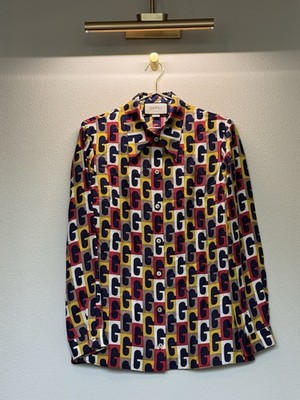 Gucci Silk Button Down Woman s Shirt As 46
